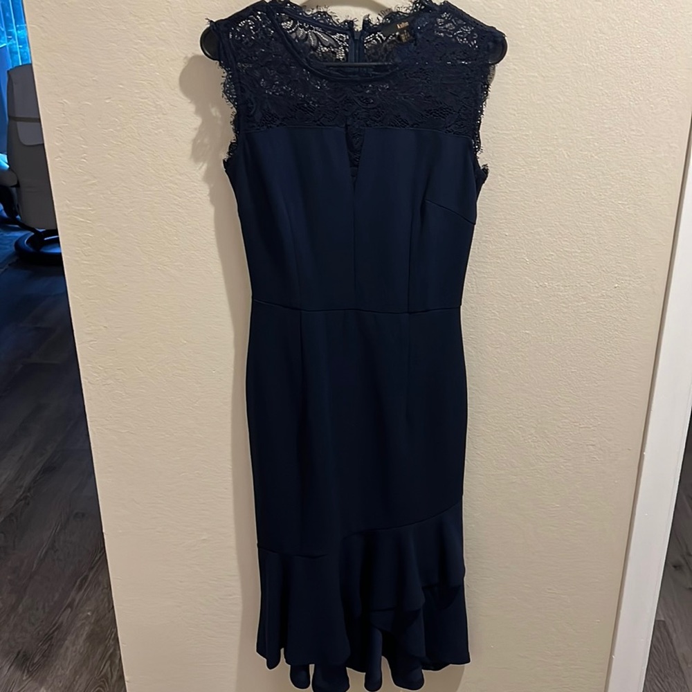 Blue dress